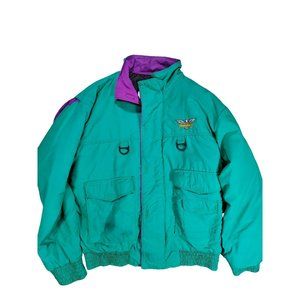 COPY - Vintage Men's Race Wear Made in the USA Jacket Size XL Teal/Purple Fenwi…